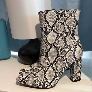 Snakeskin Boots